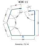 ФЭК-11 водосточный желоб