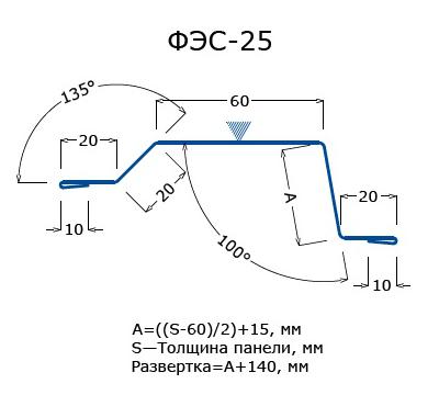 ФЭС-25 обрамление оконного проема