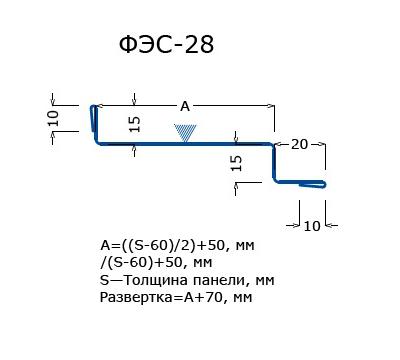 ФЭС-28 обрамление оконного проема